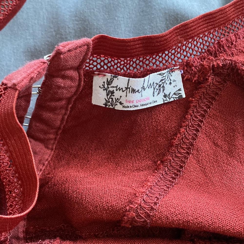 Rust Crop Top - Picture 4 of 4